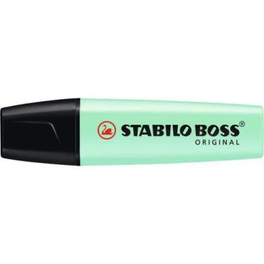Imagem de Marca Texto Stabilo Boss Pastel Individual, Verde Pastel
