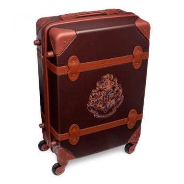 Imagem de Mala De Bordo Harry Potter Hogwarts Imaginarium Cor Marrom