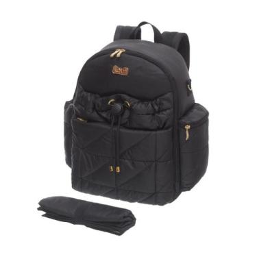 Imagem de Mochila de Maternidade Kouii Pacific Aconchego Preto, Preto