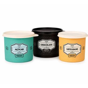 Imagem de Kit potes redondinha linha essences 3 potes - TUPPERWARE