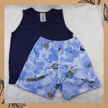 Imagem de Pijama Milu's - 2 anos - Curto - Masculino