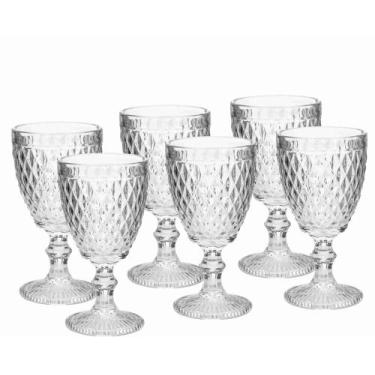 Imagem de Conjunto 6 Taças Vidro P/ Vinho 265 ml Lyor