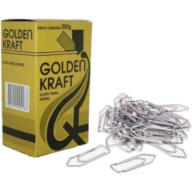 Imagem de Caixa de Clips 8/0 Com 170 Unidades Golden Kraft