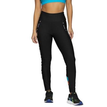Imagem de Legging Run More Move Feminina, Preto, P