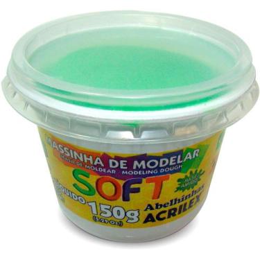 Imagem de Massa de modelar soft 150g verde    acrilex   73150101