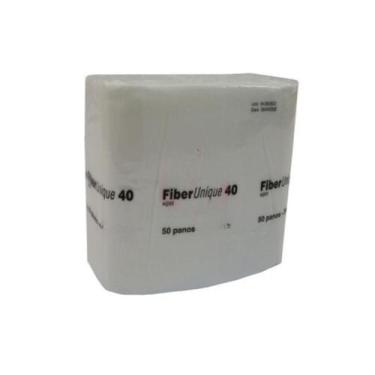 Imagem de Pano Sontara Wipes Fiberunique 40g Branco 50 Panos