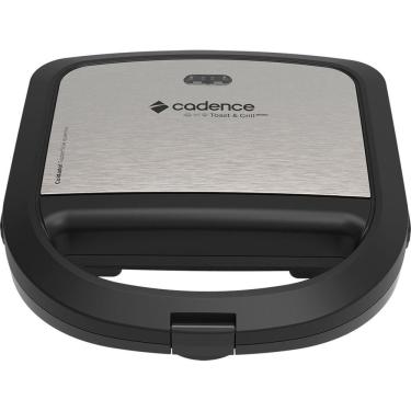 Imagem de Sanduicheira Elétrica Grill Cadence Toast & Grill Prime SAN615 750W Inox
