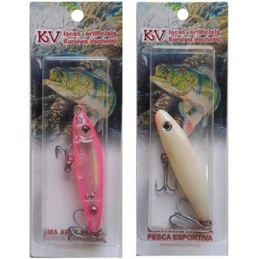Imagem de Isca Tapinha da Kv Artificial Stick Zara Superfície Kit c/2, 8, 12