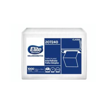 Imagem de Toalha de papel interfolhado f.simples elite classic c/ 1000 folhas