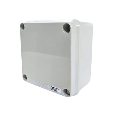 Imagem de Caixa de Passagem Light SSX161 Tampa Baixa Opaca IP55 para Instalação Embutida Resistente Fácil Acesso à Manutenção