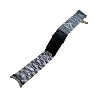 Imagem de Estilo Moonswatch: Caixa De Relógio Em Aço Inoxidável 39.7mm Com Tampa