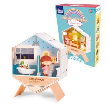 Imagem de Brinquedo Infantil Mini Home Banheiro Fenix - MHC-654B - Fenix Brinque