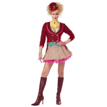 Imagem de California Costumes O Chapeleiro Maluco Feminino Adulto, Multi, X-Large