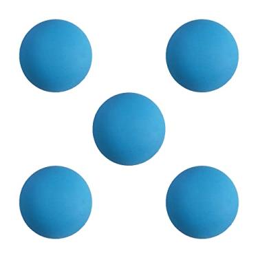 Imagem de Bola de Frescobol Azul Kit com 5 unidades