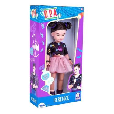 Boneca Flor Detetives Do Predio Azul Em Vinil Baby Brink