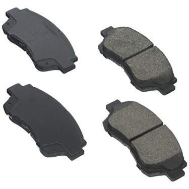 Imagem de BOSCH BE476H Conjunto de pastilhas de freio a disco de cerâmica azul com ferragens - Compatível com Lexus ES300, LS400, SC300; Toyota Avalon, Camry, Celica, Sienna; FRENTE