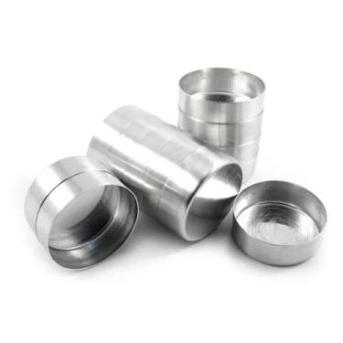 Imagem de Forma Pão De Mel N°3 Kit Com 6 Unidades Em Alumínio 7,5cm