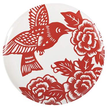 Imagem de Thomas Paul Melamine Conjunto de pratos de jantar S/4 aviários, grande, multi