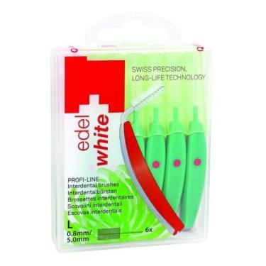Imagem de Escova Interdental Edel-White Ew-Id6 L 5.0 Mm, 0.8 Mm Verde