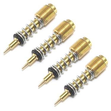 Imagem de ZTBH Kit de carburador para CN250 F500F GL1220 SC14 CN 250 F500 F 500 GL 1200 Motocicletas Carburador Taxa de combustível Parafuso de ajuste O carburador de ar carburador Carberatura (Cor: 4 peças)