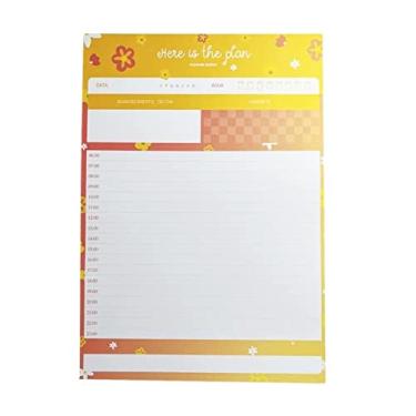 Imagem de Bloco de Planejamento Diário 100 folhas tamanho A5 15x21cm Planner Agenda Anotações Bloco de notas Planejar Organizar