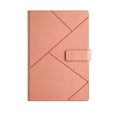 Imagem de A5 B5 Business Notepad Diário de Couro Caderno Diário de Meninas, Rosa, B5