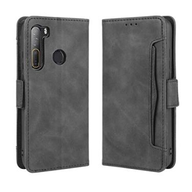 Imagem de YUNCHAO Caixa de telefone For HTC Desire 20 Pro Wallet Style Skin Feel Pattern Leather Case ，with Separate Card Slot capa para celular