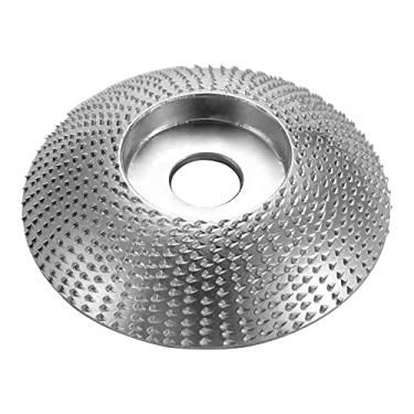 Imagem de Tingpai Roda de moedu do ângulo de madei que l a o disco ab sivo da fer menta gi tória pa o moedor de ângulo Revestimento do carboneto de tungstênio que dá forma ao furo 5 / 8inch Furo