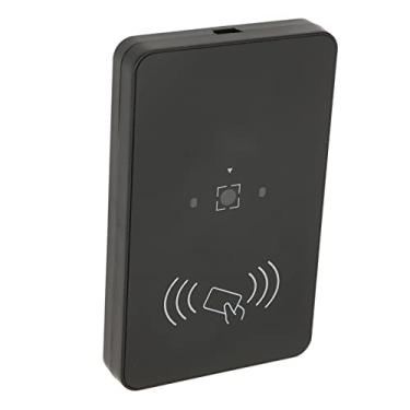 Imagem de Leitor de cartão inteligente de acesso, leitor de cartão de acesso RFID, scanner 2D portátil para código QR e cartão RFID, leitor 2D para máquinas de visitantes de portões de apoio a edifícios de escr