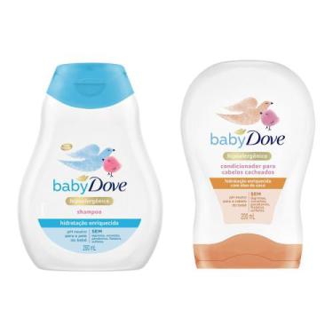 Imagem de Kit Shampoo Dove Baby Hidratação Enriquecida 200ml E Condicionador Hid