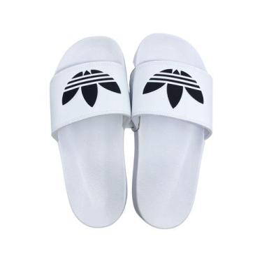 Imagem de Chinelo Adidas Slip-On Adilette Lite Branco