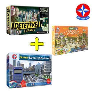 Grow Kit Jogos de Tabuleiro War Edição Especial + Banco Imobiliário Estrela  - Jogos de Tabuleiro - Magazine Luiza