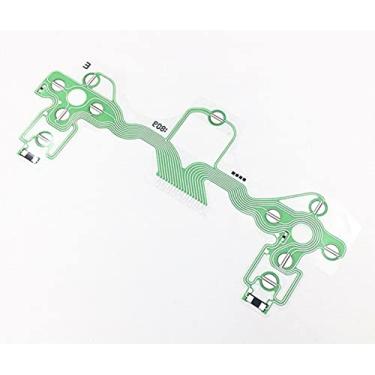 Imagem de MOOKEENONE 2X Replacement Controller Green Conductive Film Keypad Flex Cable Ribbon for PS4