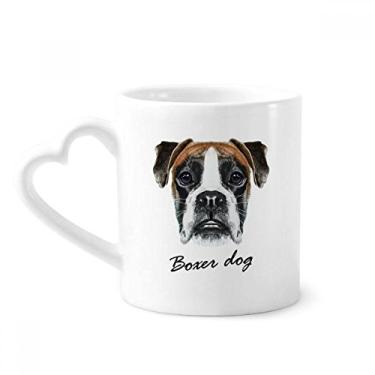 Imagem de Lop-eard Boxer Cachorro Animal Caneca Café Cerâmica Copo Coração Vidro