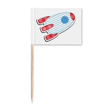 Imagem de Universo e nave espacial alienígena marcadores marcadores para decoração de festa