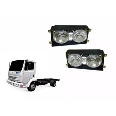 Imagem de PAR FAROL DUPLO H1 LE LD MB 1714 914 1618 2420 2423 2428 712C 914C