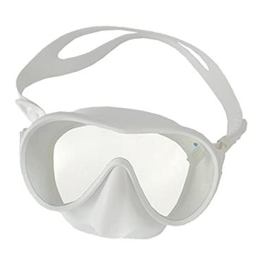 Imagem de SM SunniMix Óculos de Snorkel de Silicone Antiembaçante com de para Adultos E Homens Piscina, Branco