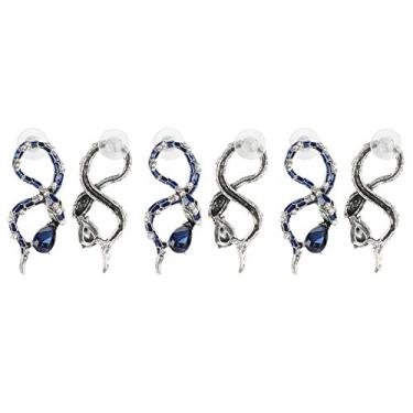 Imagem de Brincos, Acessórios Femininos, Moda 3 Pares para Decoração de Festa Presente de Aniversário Feminino