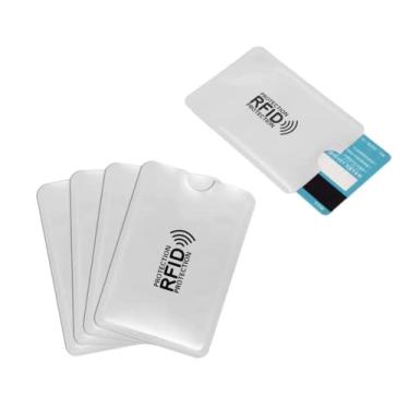 Imagem de Capinha Protetor Cartão de Credito Aproximação Anti-Furto Rfid 5 unidades