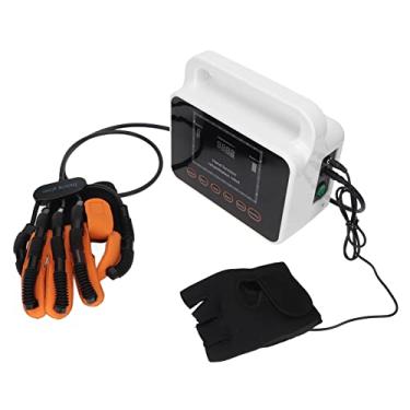 Imagem de Luvas de Reabilitação, Luvas de robô de Reabilitação que Espelham o Exercício de Endireitamento da Mão Direita 100-240 V Plugue Dos EUA para Recuperação (M)