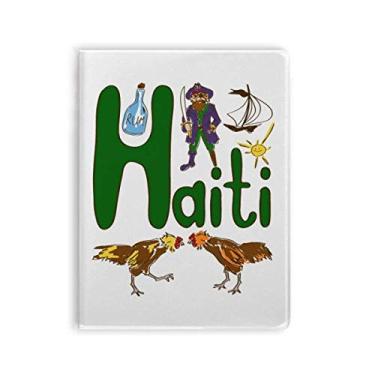 Imagem de Diário de capa macia com estampa de marco do Haiti National Symbol