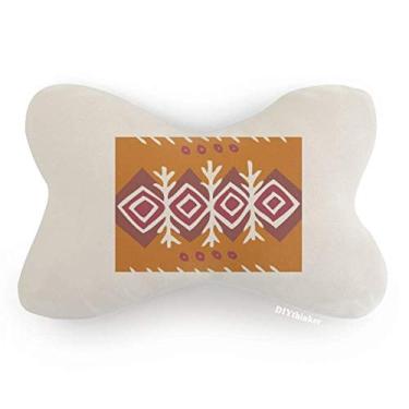 Imagem de DIYthinker Brown Dart Mexico Totems Antiga Civilização Carro Decoração Pescoço Almofada Almofada Almofada
