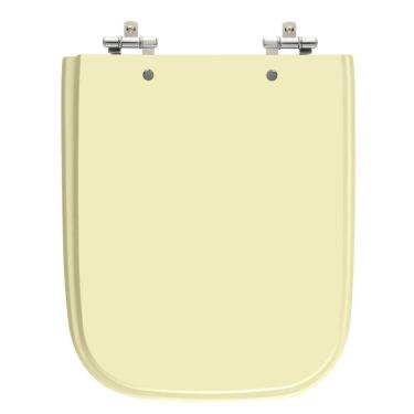 Imagem de Assento Sanitário Tivoli Bone Tampa para Vaso Ideal Standard de Madeira Laqueada