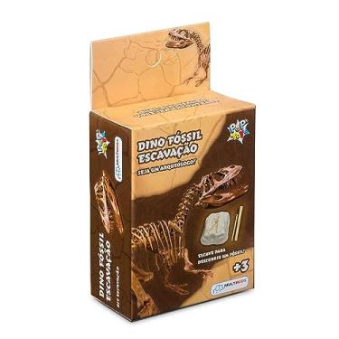 Imagem de Brinquedo Sortido Escavação Dinossauro Fóssil Jurassic Fun Pop Toy Kit Escavação - BR1447 Multikids