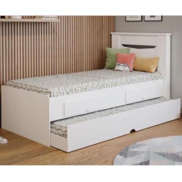 Imagem de Cama Solteiro Bibox 100% Mdf Barbara Cimol