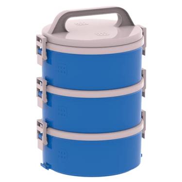 Imagem de Soprano Marmita Tekcor 1.5 L 1S 1D 1T, Azul, 09003.1234.05