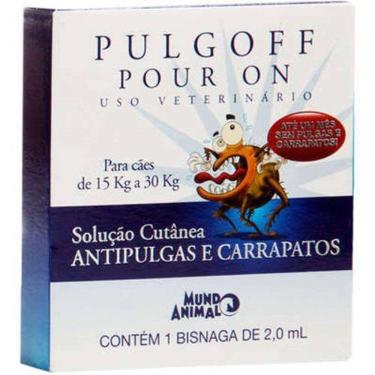 Imagem de Pulgoff Solução Pour-On 2Ml Até 30Kg