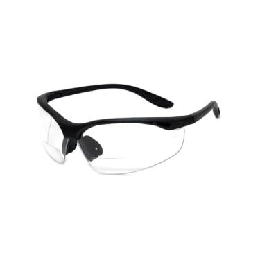 Imagem de Calabria 91348 Óculos de segurança bifocais para leitura + 3.00 óculos de proteção para os olhos para homens e mulheres