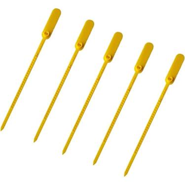 Imagem de Lacre Para Malote Amarela Espinha De Peixe 16Cm Pct Com 100-93482