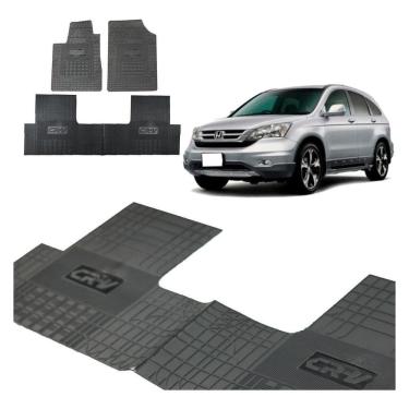 Imagem de Jogo Tapete Interno Reforçado Honda Crv Cr-V 2007 A 2011